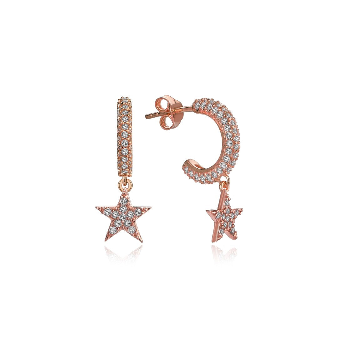 BOUCLES D'OREILLES ÉTOILE DANSANTE